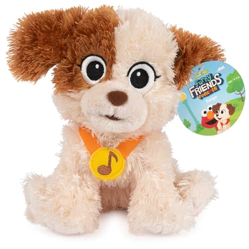 GUND Sesame Street Furry Friends Forever Tango Plush, Premium Stuffed Animal for Ages 1 and Up, Brown/Cream, 7”