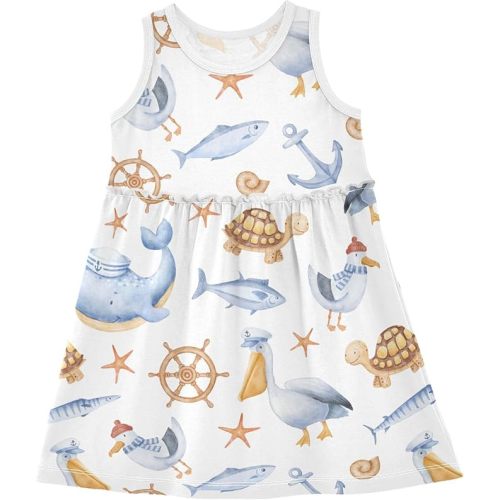 Summer Girl Dress Sleeveless Dresses Baby Toddler Girl Outfits Girls Clothes