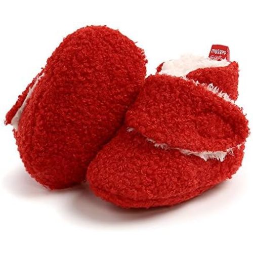 Ohwawadi Infant Baby Slippers Girls Boys Booties Warm Baby Socks Shoes Newborn Crib Footwear Prewalkers