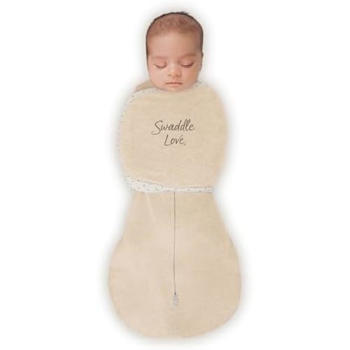 SwaddleDesigns 6-Way Omni Swaddle Sack Arms Up Swaddle for Newborn, More Options to Calm Startle Reflex, Improves Sleep