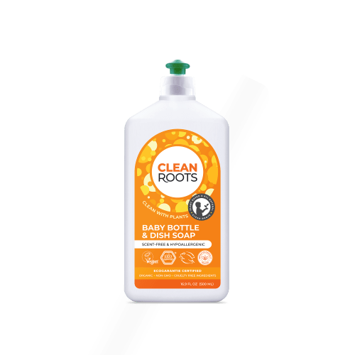 Baby Bottle & Dish Soap | Scent-Free & Hypoallergenic | Pack of Three 16.9 fl. oz (500 mL)
