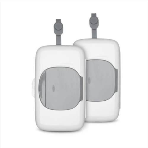 OXO TOT 2-Pack On-the-Go Wipes Dispenser, Gray