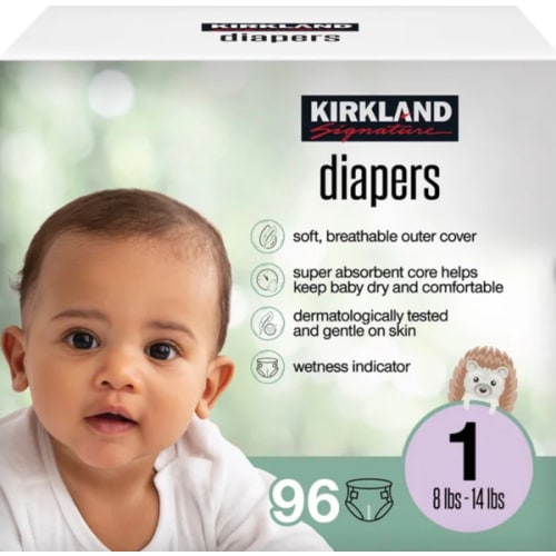 Kirkland Signature Diapers, Size 1 Same-Day Delivery | Costco