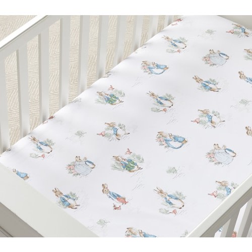 Peter Rabbit™ Organic Crib Fitted Sheet Bundle - Set of 2 | Pottery Barn Kids