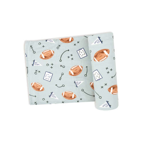 Stretch Swaddle, Touchdown Time Grey