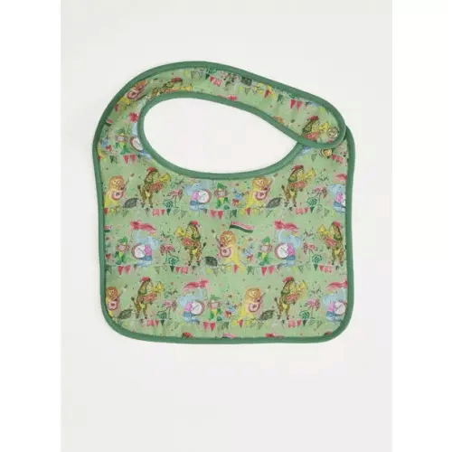 Brands We Love Musical Jubilee Bib in Green by Janie and Jack