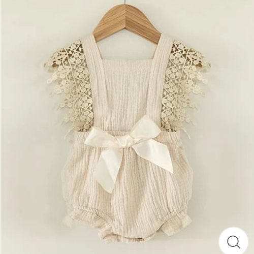 Jami Romper in Cream | Reverie Threads