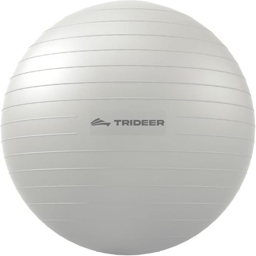 Trideer Exercise Ball for Yoga, Pilates & Fitness – Stability Ball Equipment for Home Gym & Office Chair, Core & Balance Training Accessories, Physical Therapy Equipment, Quick Pump Included, 5 Sizes