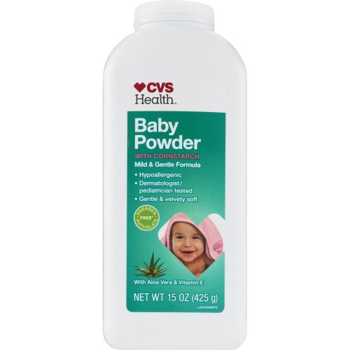 CVS Baby Powder With Aloe Vera & Vitamin E, 15 OZ, 4 OZ