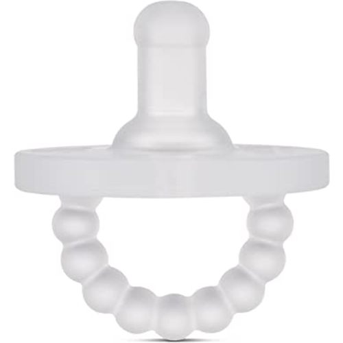 Ryan & Rose Cutie PAT Pacifier Teether (Stage 2, Clear)