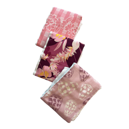 Burpcloth Set - Girl | Hi'ilani Hawaii