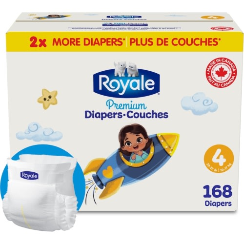 Premium Diapers - Canadian Made Disposable Baby Diapers
