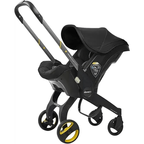 Doona Car Seat & Stroller, Nitro Black - All-in-One Travel System