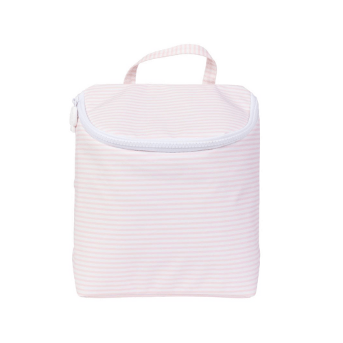 The Bottle Bag in Pink Stripe