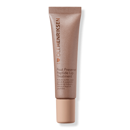 Pout Preserve Hydrating Peptide Lip Treatment - Crème Brûlée Glimmer