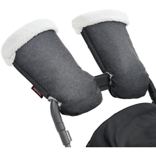 Momcozy Stroller Gloves Warmmuffs | Universal Winter Anti-Freeze Stroller Mittens | Winter Handmuff Stroller Accessories