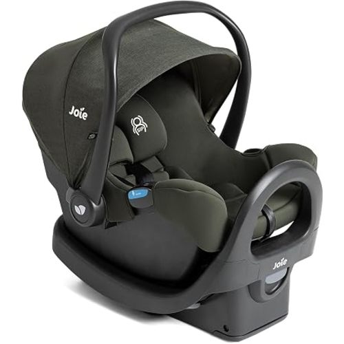 Joie Baby, Mint Latch Car Seat and Base AR - Travel-Friendly Car Seat and Anti-Rebound Base (Forest)