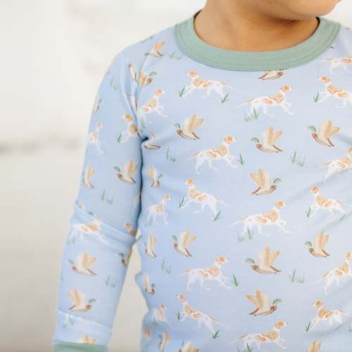 Duck and Hound Long Pajamas