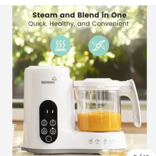 Grownsy NutriChef Baby Food Maker – GROWNSY