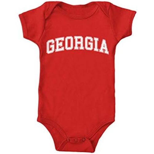 Georgia - State Proud Strong Pride Bodysuit