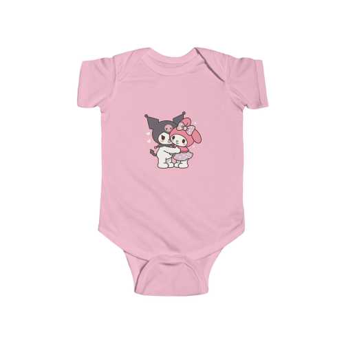 Cute Kuromi, My Melody Infant Bodysuit, Baby Shower Gift, Newborn Clothes, Unisex Baby Outfit, Baby Birthday Gift, Cute Baby Wear, Onesie,