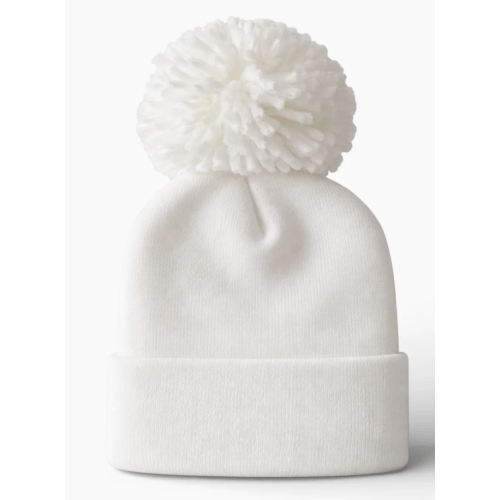 Baby's First Hat®, Warm White Pom