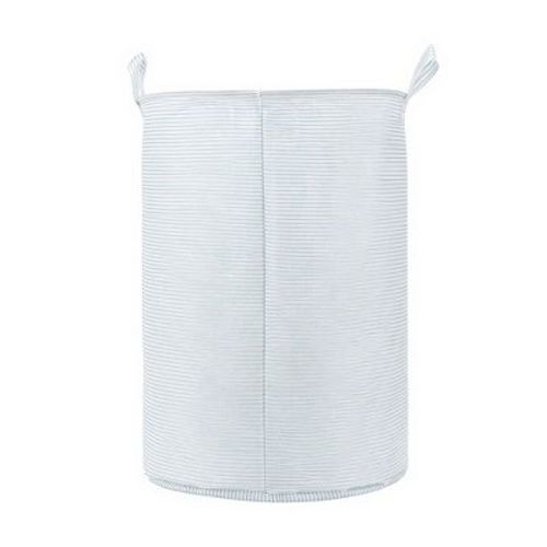 REGALWOVEN 1 Pack Collapsible Non Woven Fabric Laundry Hamper Lightweight Basket With Handles For Travel Household Use Green 16.9x13.8inch
