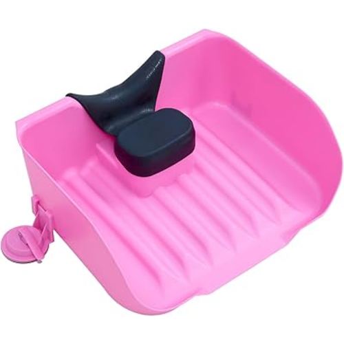 Portable Shampoo Basin for Kids, Baby, Children,Tear Free Hair Washing Basin Tray at Home (Pink)
