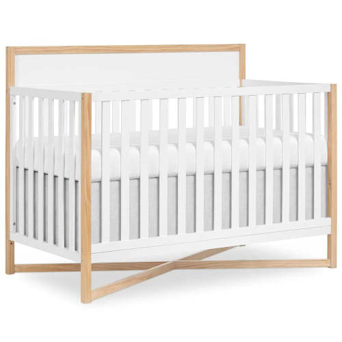 Owen 5-in-1 Convertible Crib - Vintage White Oak
