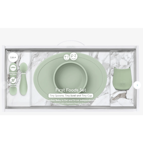 First Foods Set - Color: Sage