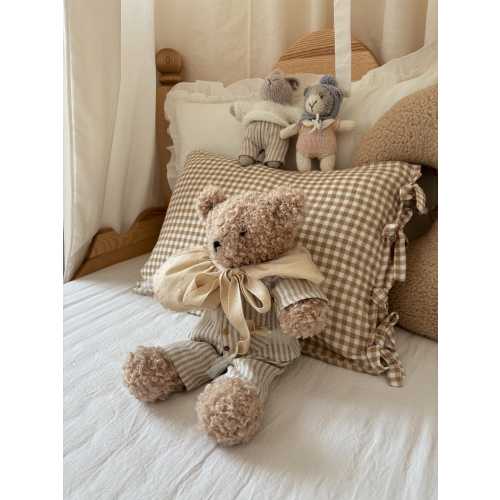 Baby’s first soft toy, soft bear, newborn gift, furry bear , cute toy , baby shower gift , soft toys animals, made in Ukraine