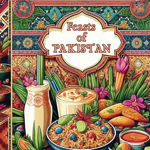 Feasts of Pakistan: Children's Alphabet Book Exploring Pakistani Cuisine (Adventures Around The World) Paperback – Large Print, April 21, 2024