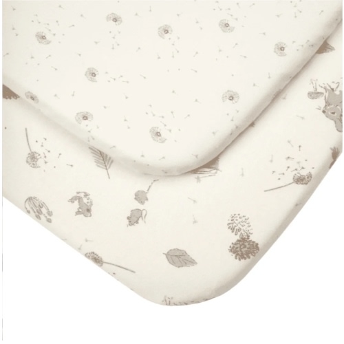 Bedside Crib Fitted Sheets 2pk | Cocoon – Tutti Bambini