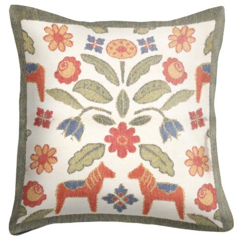 Kurbitsblom Organic Cotton Cushion Cover