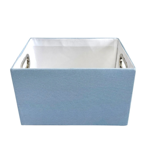 Tiny Dreamers Cerulean Fabric Storage Basket, Small