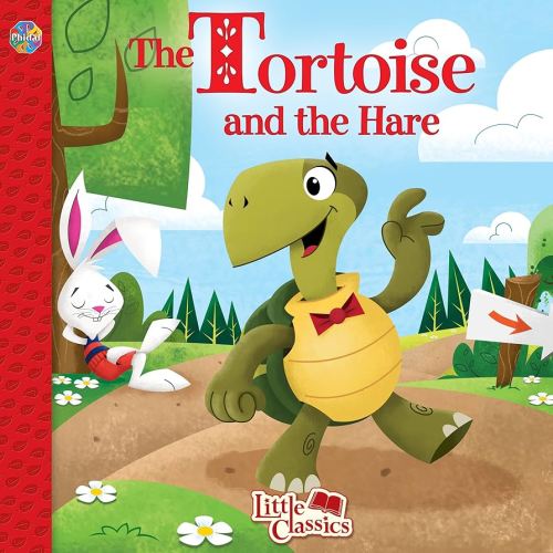 Phidal The Tortoise and the Hare Little Classics - Stories for kids, 24-page storybook