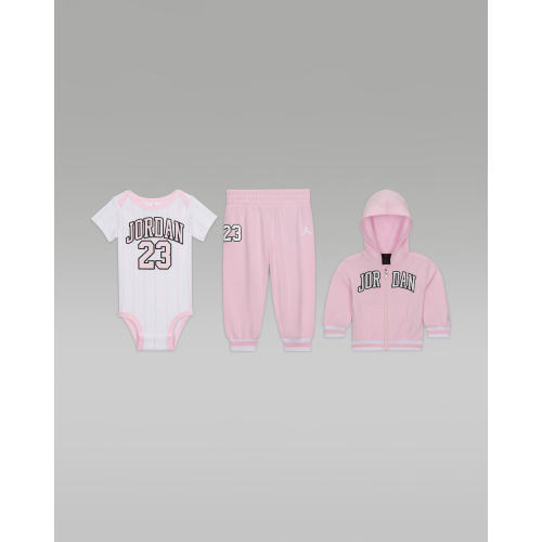 Jordan Baby 23 Jersey 3-Piece Full-Zip Hoodie Set. Nike.com