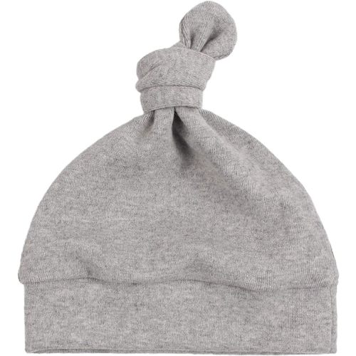Newborn Baby Hat Infant Baby Boys Beanie Top Knot Stretchy Hats for Girls 100% Organic Cotton