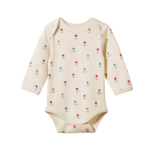 Cotton Long Sleeve Bodysuit