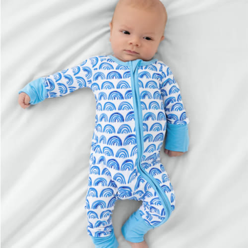 Blue Rainbows Zippy - Little Sleepies