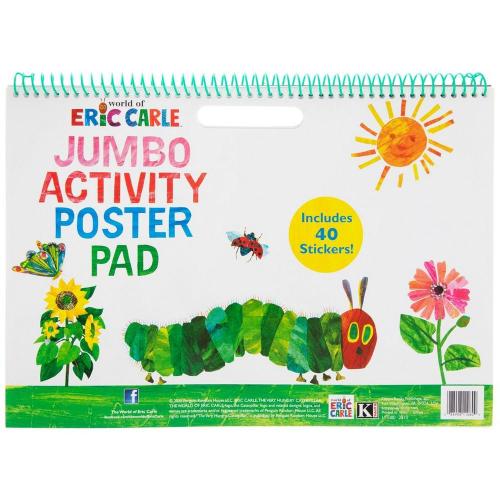 Eric Carle Jumbo Activity Poster Pad