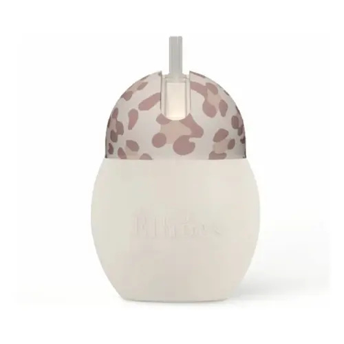 Elhée - Graouu medical silicone bottle and physiological teat - Pale Pink | Smallable