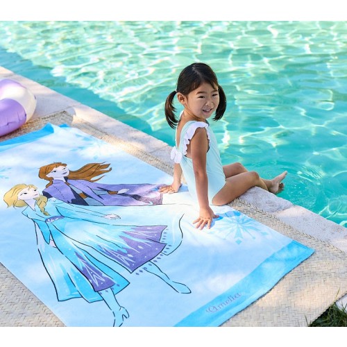 Disney Frozen Enchanted Forest Kid Beach Towel UPF 50+