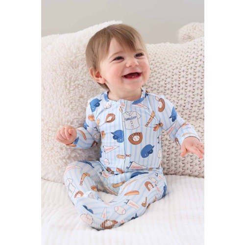 Ballpark Bros Zipper Footie