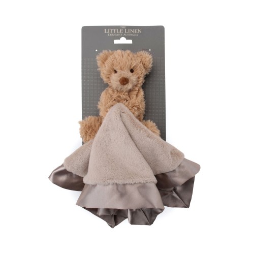 The Little Linen Co. Security Blanket Willow Bear