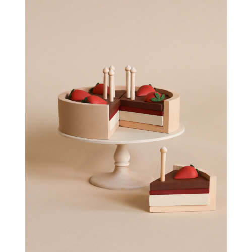 Sabo Concept Handmade Chocolate Layer Cake On A Stand– Odin Parker