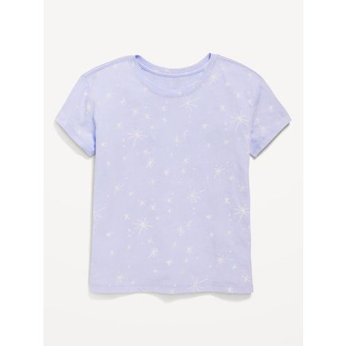 Softest Short-Sleeve Heart-Pocket T-Shirt for Girls