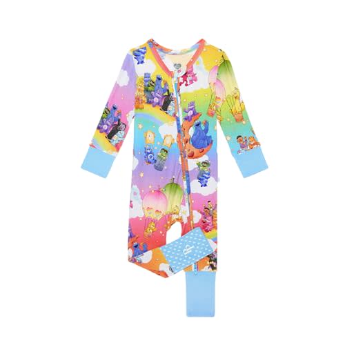 Posh Peanut Girls Convertible Baby Sleepers, Toddlers Footless Pajamas | True To Size Fit With 2-Way Zipper, Convertible Mittens/Footies With Grips, Tagless Gentle Comfort, Easy Care Wash