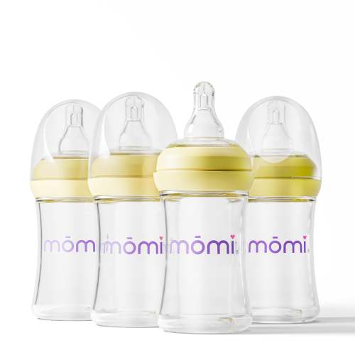 momi vibes breast-like bottle sets - sundrop