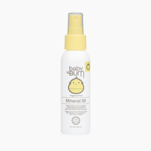 Baby Bum SPF 50 Mineral Sunscreen Spray - Fragrance Free, 3 fl oz